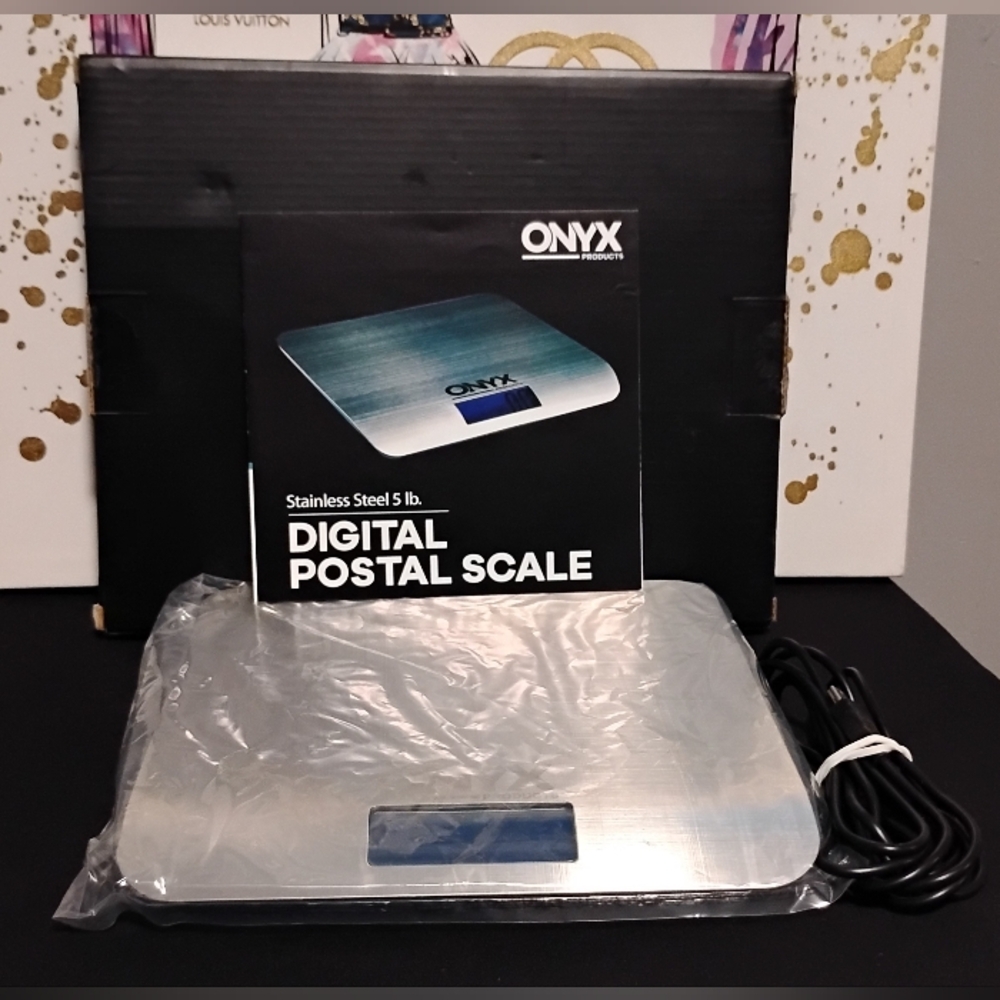 Onyx Stainless Steel Digital Scale Great For Resellers To Weight Packages